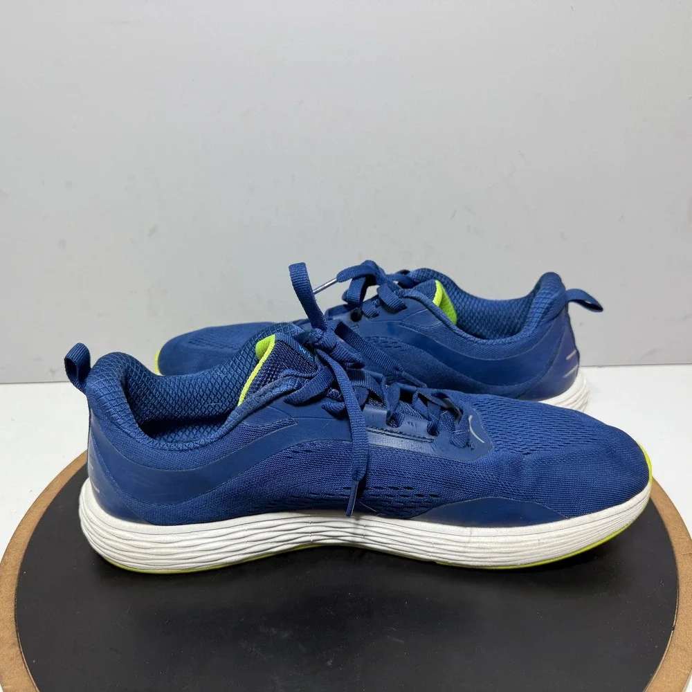 Whitin Running Shoes Men 12 Wide Toe Box Athletic Sneakers Blue Athleisure Core